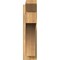 Ekena Millwork Westlake Slat Rough Sawn Outlooker, Western Red Cedar, 6"W x 24"D x 24"H OUT06X24X24WTL06RWR - alternate 2